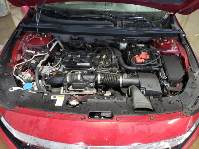 1HGCV1F15JA218582 - 2018 HONDA ACCORD LX RED photo 11