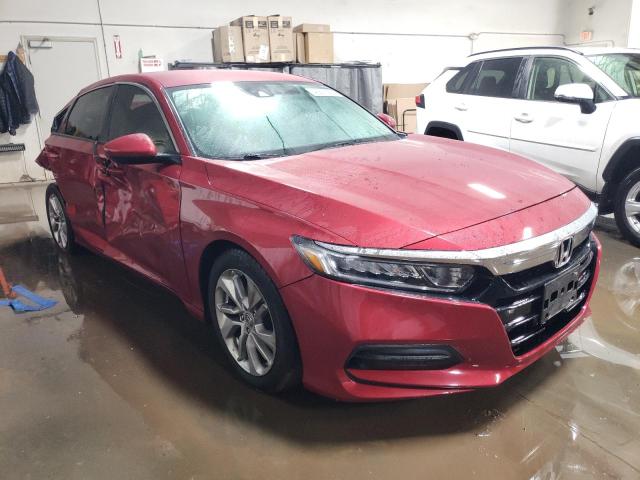 1HGCV1F15JA218582 - 2018 HONDA ACCORD LX RED photo 4