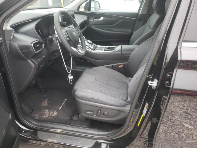 5NMS2DAJ1NH432234 - 2022 HYUNDAI SANTA FE SEL Սև լուսանկար 7