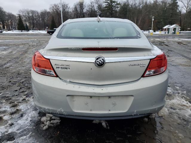 W04GN5EC2B1008852 - 2011 BUICK REGAL CXL GOLD photo 6