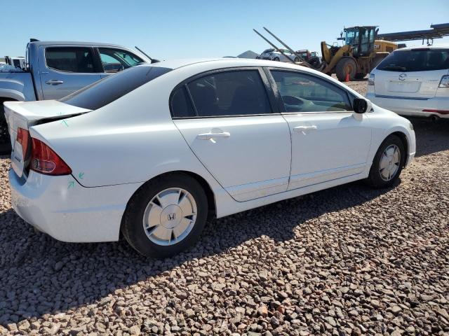 JHMFA36236S012995 - 2006 HONDA CIVIC HYBRID WHITE photo 3