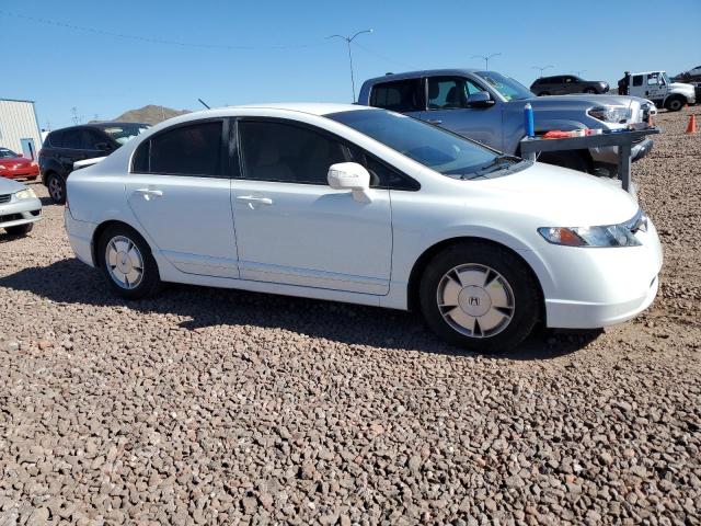 JHMFA36236S012995 - 2006 HONDA CIVIC HYBRID WHITE photo 4