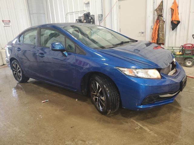 19XFB2F88DE066631 - 2013 HONDA CIVIC EX BLUE photo 4