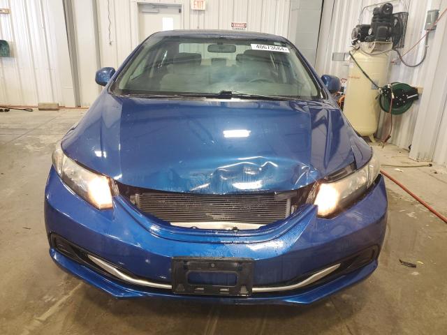 19XFB2F88DE066631 - 2013 HONDA CIVIC EX BLUE photo 5