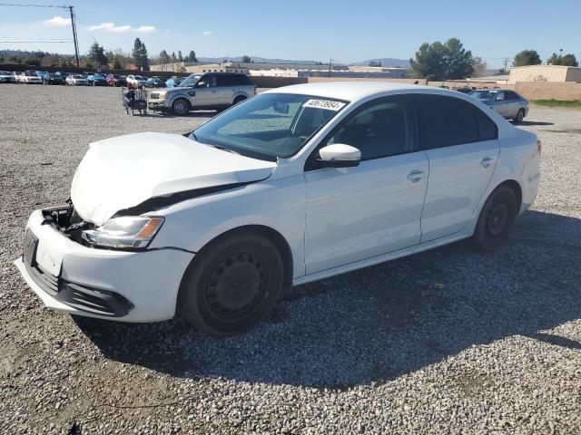 3VWD17AJXEM263189 - 2014 VOLKSWAGEN JETTA SE WHITE photo 1