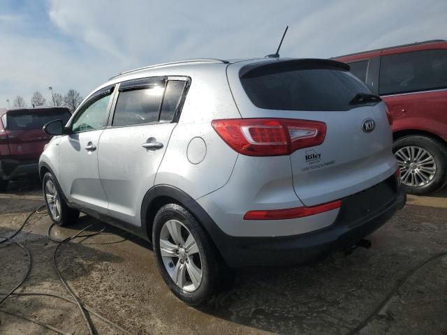 KNDPBCA24D7412560 - 2013 KIA SPORTAGE LX SILVER photo 2