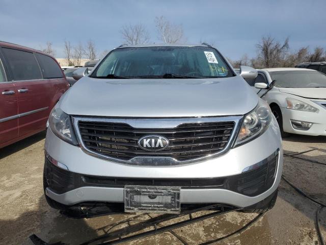 KNDPBCA24D7412560 - 2013 KIA SPORTAGE LX SILVER photo 5