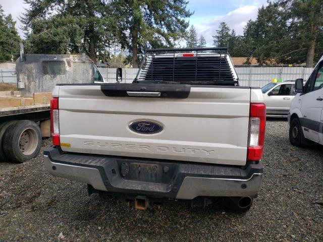 1FT8W3BT1HED01210 - 2017 FORD F350 SUPER DUTY WHITE photo 6