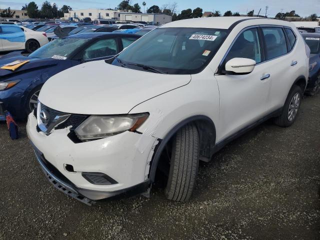 5N1AT2MT4FC853869 - 2015 NISSAN ROGUE S WHITE photo 1