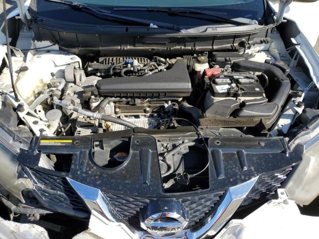 5N1AT2MT4FC853869 - 2015 NISSAN ROGUE S WHITE photo 12