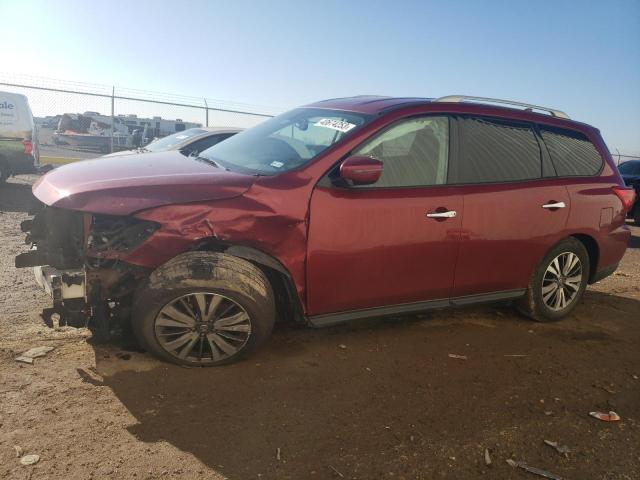 5N1DR2MN8KC594097 - 2019 NISSAN PATHFINDER S 红色 照片 1