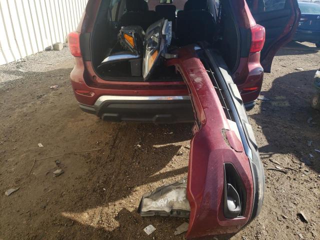 5N1DR2MN8KC594097 - 2019 NISSAN PATHFINDER S 红色 照片 13
