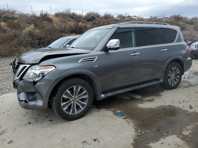 JN8AY2NC5JX502799 - 2018 NISSAN ARMADA SV GRAY photo 1