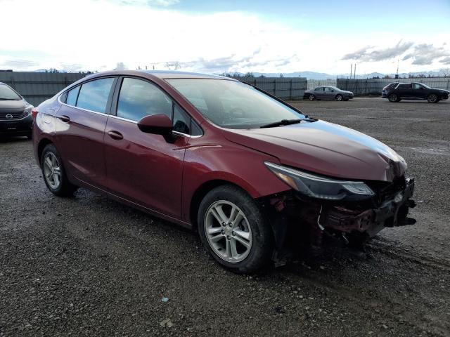 1G1BE5SMXG7313414 - 2016 CHEVROLET CRUZE LT BURGUNDY photo 4