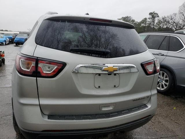 1GNKRFKD6FJ344654 - 2015 CHEVROLET TRAVERSE LS SILVER photo 6