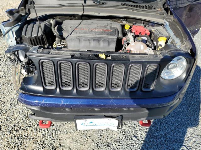 ZACCJBCB5JPH14012 - 2018 JEEP RENEGADE TRAILHAWK BLUE photo 11