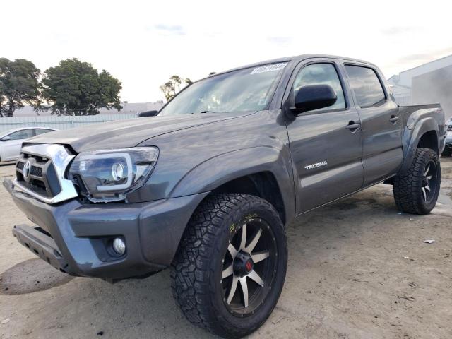 3TMJU4GN3FM191937 - 2015 TOYOTA TACOMA DOUBLE CAB PRERUNNER GRAY photo 1