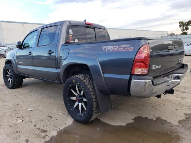 3TMJU4GN3FM191937 - 2015 TOYOTA TACOMA DOUBLE CAB PRERUNNER GRAY photo 2