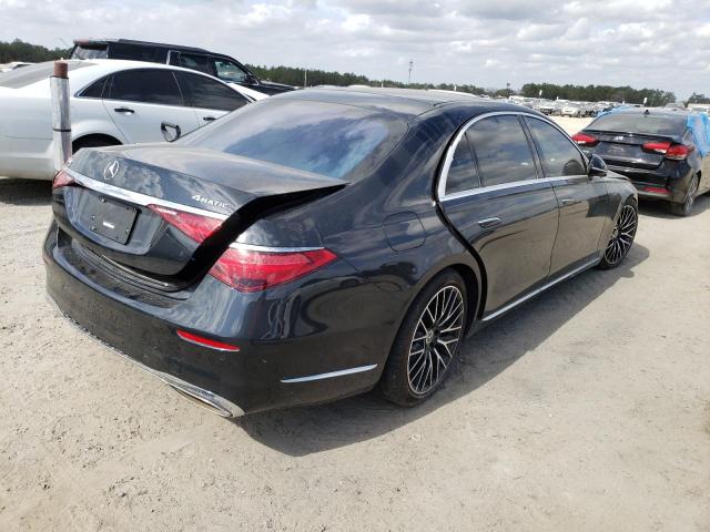 W1K6G7GB7MA051507 - 2021 MERCEDES-BENZ S 580 4MATIC BLACK photo 3