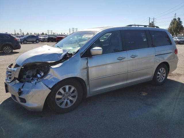 5FNRL38708B028217 - 2008 HONDA ODYSSEY EXL SILVER photo 1