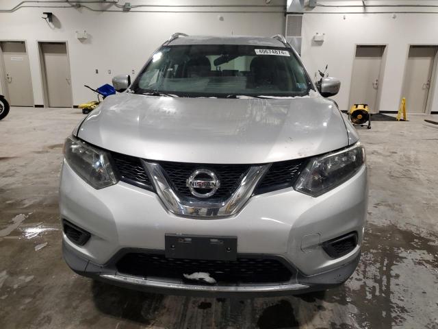 5N1AT2MT5EC834472 - 2014 NISSAN ROGUE S SILVER photo 5