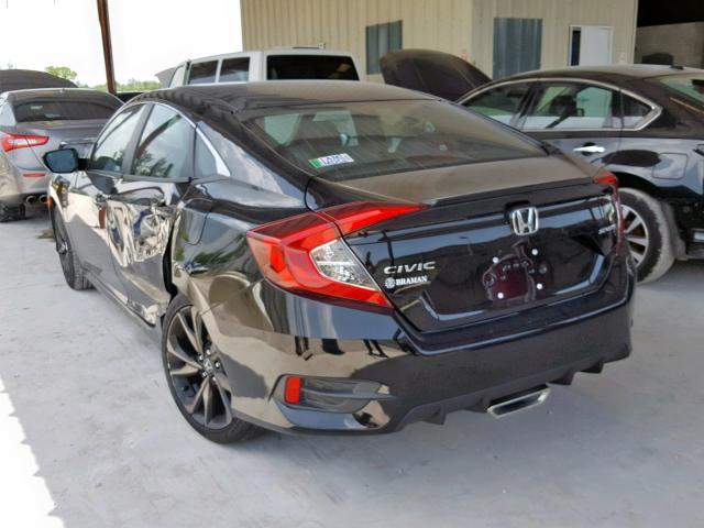 19XFC2F86KE037574 - 2019 HONDA CIVIC SPORT  照片 3