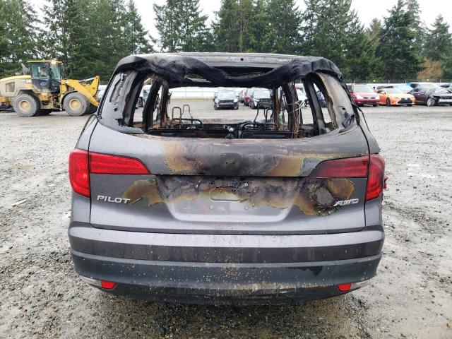 5FNYF6H55JB039092 - 2018 HONDA PILOT EXL GRAY photo 6