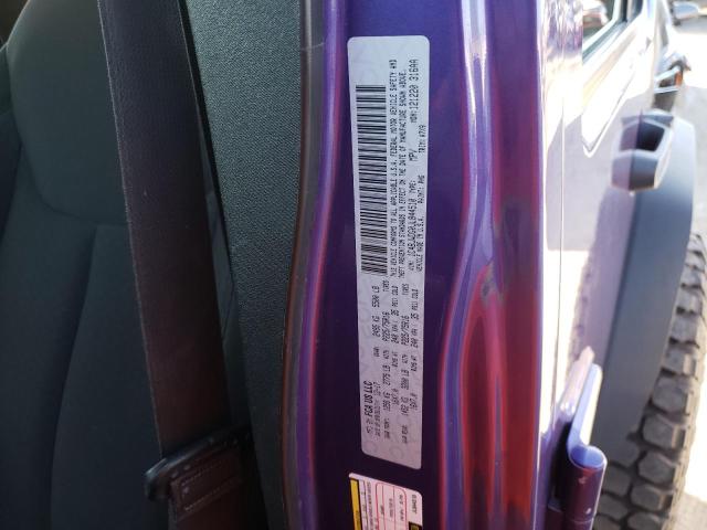 1C4BJWDG0JL844510 - 2018 JEEP WRANGLER U SPORT იასამნისფერი ფოტო 12