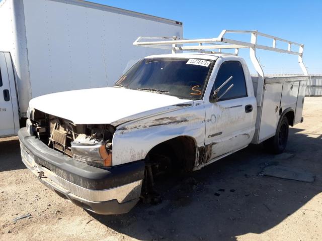 1GBHC24U44E391055 - 2004 CHEVROLET 2500 HD C2500 HEAVY DUTY WHITE photo 2