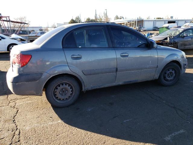 KNADE123176245507 - 2007 KIA RIO BASE BLUE photo 3