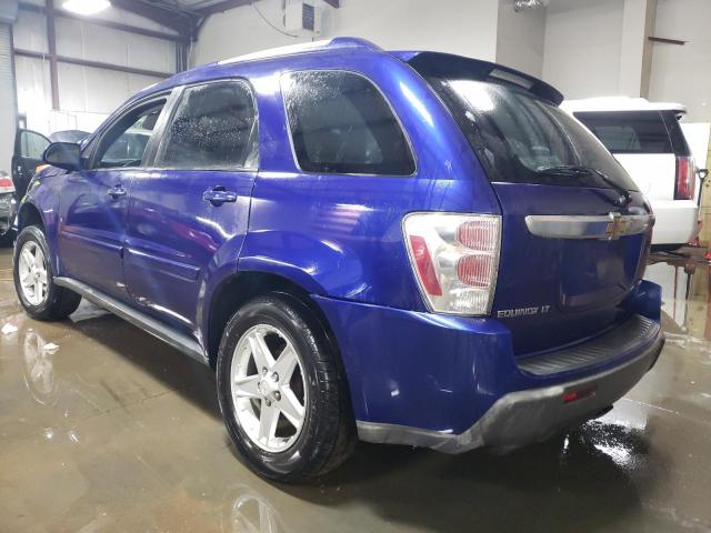 2CNDL73F166091504 - 2006 CHEVROLET EQUINOX LT BLUE photo 2