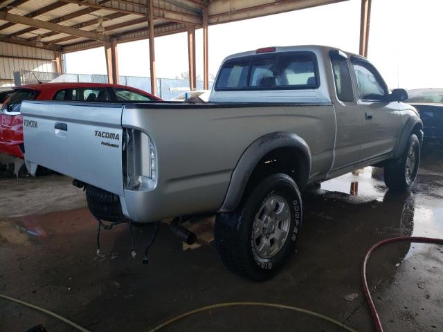 5TESM92N52Z051118 - 2002 TOYOTA TACOMA XTRACAB PRERUNNER ვერცხლისფერი ფოტო 3