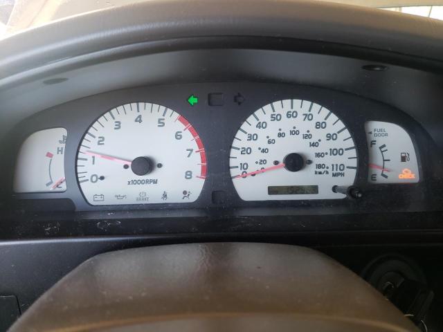 5TESM92N52Z051118 - 2002 TOYOTA TACOMA XTRACAB PRERUNNER ვერცხლისფერი ფოტო 9