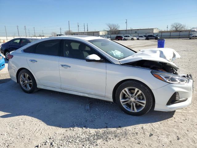 5NPE34AF9JH600303 - 2018 HYUNDAI SONATA SPORT WHITE photo 4