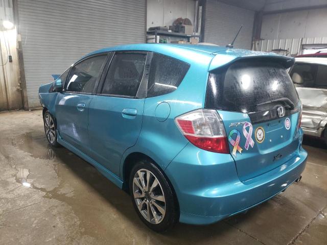 JHMGE8H65DC053092 - 2013 HONDA FIT SPORT BLUE photo 2