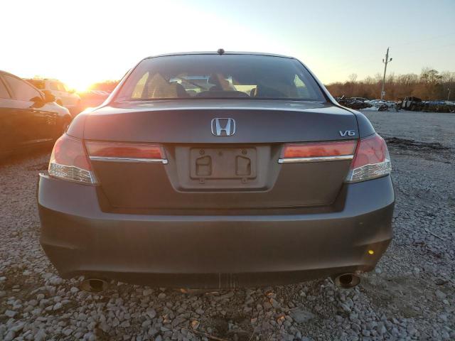 1HGCP3F86BA010893 - 2011 HONDA ACCORD EXL GRAY photo 6