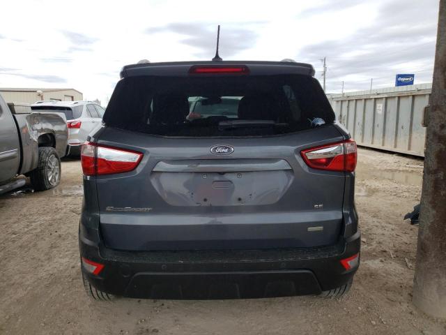 MAJ3P1TE0JC194864 - 2018 FORD ECOSPORT SE GRAY photo 6