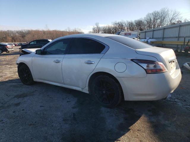 1N4AA5AP6EC460091 - 2014 NISSAN MAXIMA S WHITE photo 2