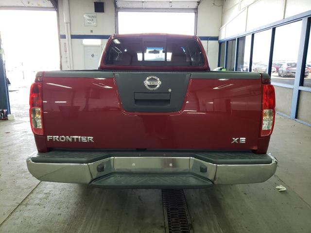 1N6BD06T46C455467 - 2006 NISSAN FRONTIER K RED photo 6