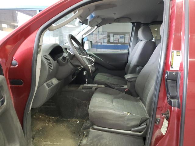1N6BD06T46C455467 - 2006 NISSAN FRONTIER K RED photo 7