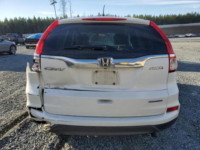 5J6RM4H42GL121951 - 2016 HONDA CR-V SE WHITE photo 6