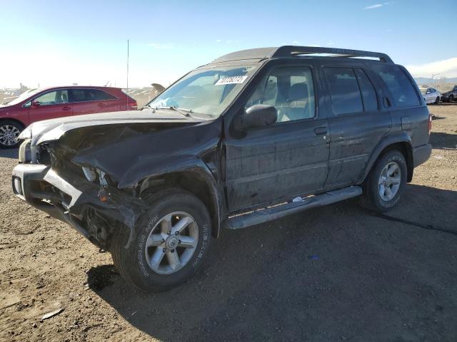 JN8DR09YX4W914103 - 2004 NISSAN PATHFINDER LE BLACK photo 1