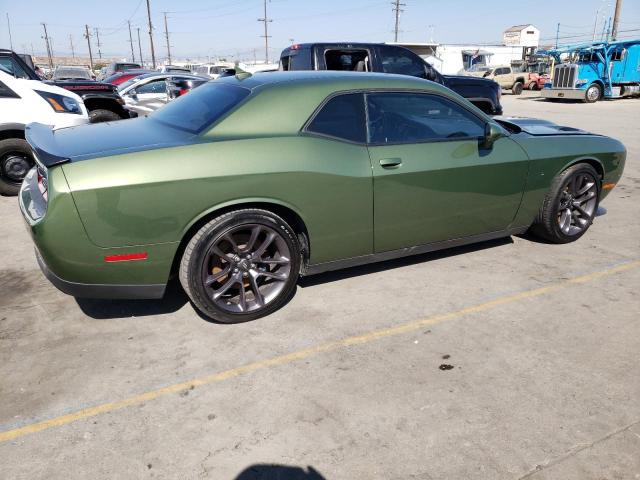 2C3CDZFJ7NH164892 - 2022 DODGE CHALLENGER R/T SCAT PACK GREEN photo 3