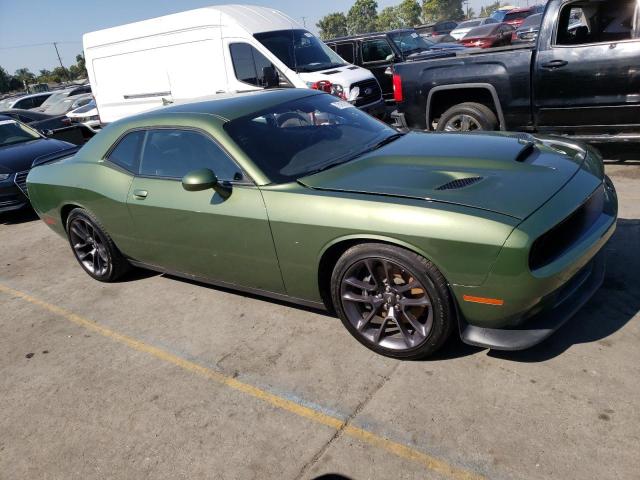 2C3CDZFJ7NH164892 - 2022 DODGE CHALLENGER R/T SCAT PACK GREEN photo 4