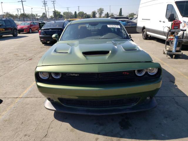 2C3CDZFJ7NH164892 - 2022 DODGE CHALLENGER R/T SCAT PACK GREEN photo 5