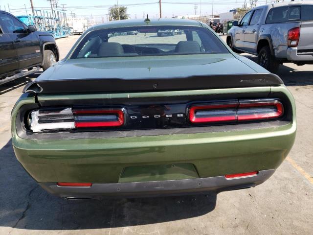 2C3CDZFJ7NH164892 - 2022 DODGE CHALLENGER R/T SCAT PACK GREEN photo 6