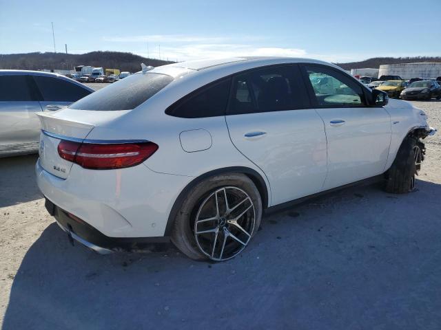 4JGED6EB1JA093822 - 2018 MERCEDES-BENZ GLE COUPE 43 AMG WHITE photo 3