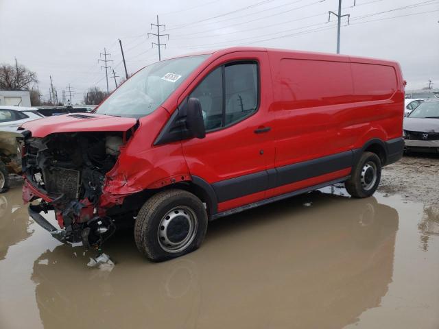 1FTNE1ZGXFKB25386 - 2015 FORD TRANSIT T-150 RED photo 1