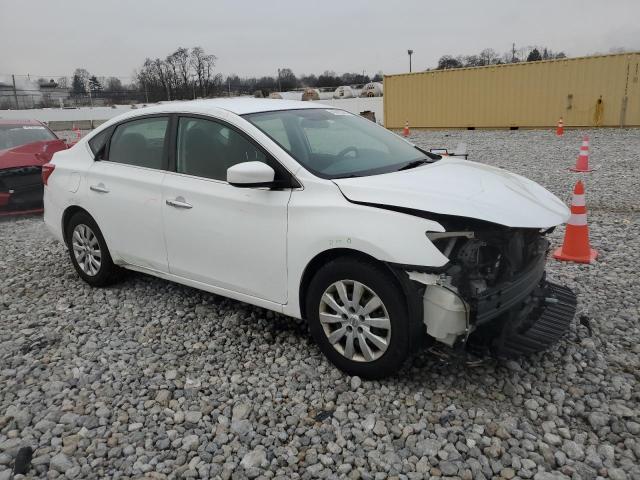 3N1AB7AP6HY359294 - 2017 NISSAN SENTRA S WHITE photo 4