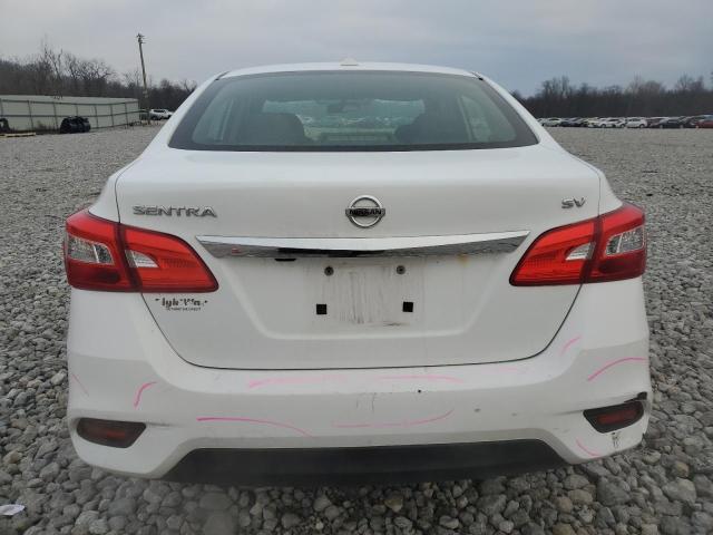 3N1AB7AP6HY359294 - 2017 NISSAN SENTRA S WHITE photo 6